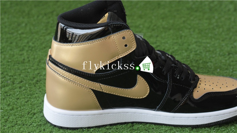 Authentic Air Jordan 1 Retro High OG Golden Toe